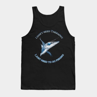 Marlin game fishing Tank Top